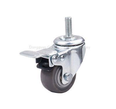 Thread Stem Rubber Casters (50kg)