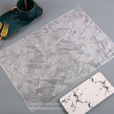 High-Grade Rectangle Anti-Skid Table Mat For Wedding Banquet Party Dining