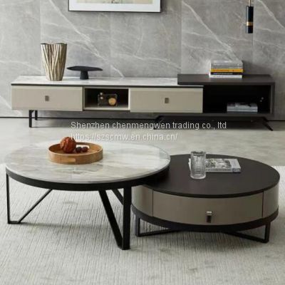 Round coffee table