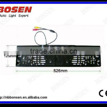 water proof design for EU Cars License Plate Frame Reverse Camera