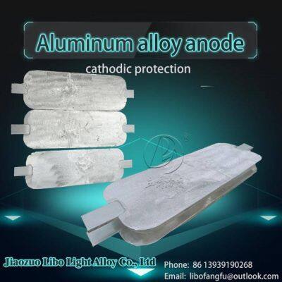 Seawater pipe aluminum alloy anode looking for Libo manufacturers Cathodic protection material