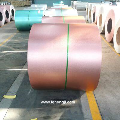 Excellent weather resistance color coated aluminum-zinc steel coil can be used in harsh environments