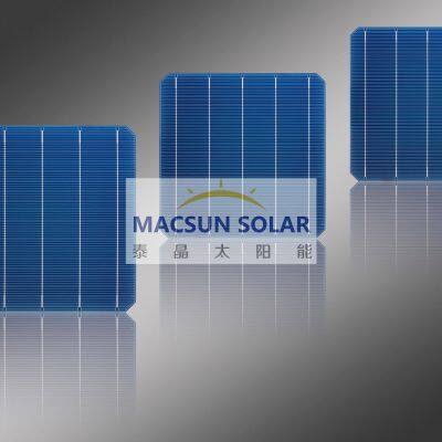 157mm Poly Crystalline Solar Cells