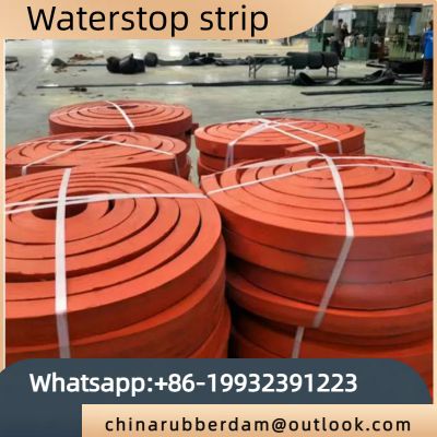 Rubber waterstop 651 type 659 type buried type external adhesive steel edge rubber waterstop rubber expansion joint