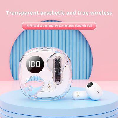Chic Wholesale Bluetooth Earphones Long Battery Life Hifi Earphones High-Capacity Battery Tws Earbuds With Multicolor