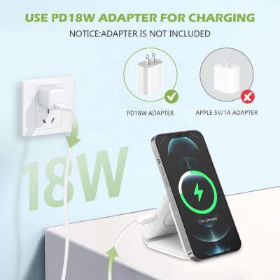 Hot Selling Portable Max15w Fast Charge Multi-function Magnetic Foldable Wireless Charger 3 in 1 Wireless Chargers