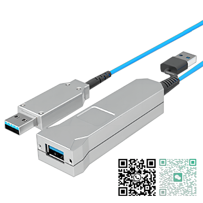 OEM Factory Wholesale USB3 Fiber Active Optical Extension Cable type-A Male to Female for KVM,CCTV and Machine Vision Camera link