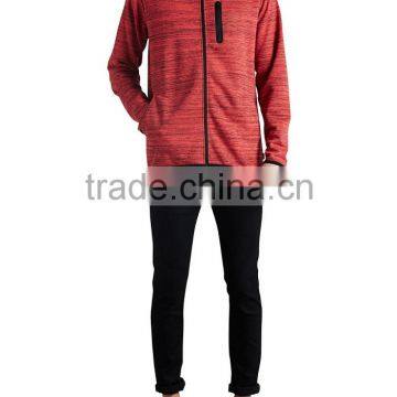 OEM Man Gym Hoodies Zip up Lightweight Cotton Sport Hoodies photo-3