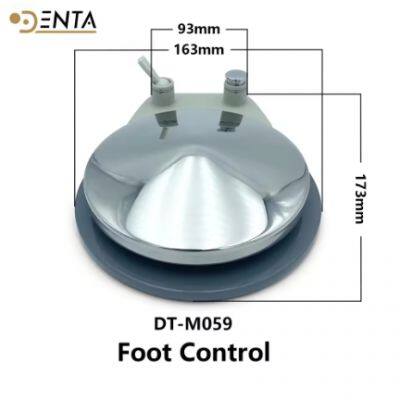 Aluminum die casting Dental unit/chair foot control ,Turbine Oral Valve Control Round Foot control Pedal Switch, 4 Hole parts