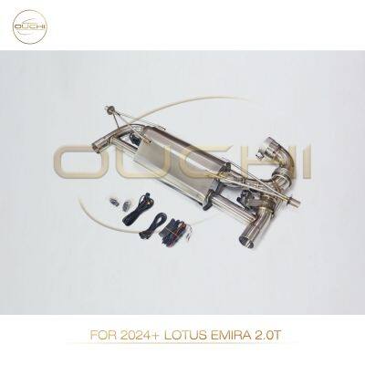 Stainless Steel Exhaust System Catback for Lotus Emira/EVORA Muffler With Valve High-performance Auto Parts photo-2
