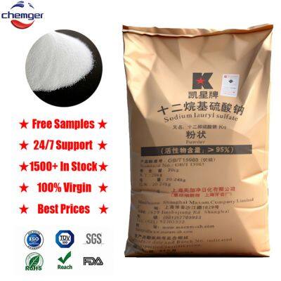 Daily Chemical Detergent Raw Materials K12 Powder/Needle Sodium Lauryl/Dodecyl Sulfate SLS 90-95% photo-4