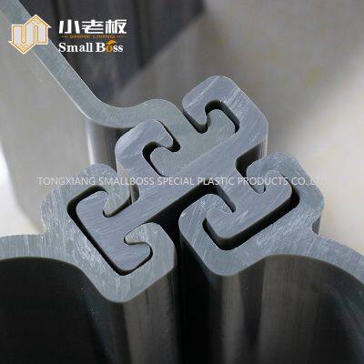 Factory PVC Sheet Pile Vinyl Sheet Pile Z Type Pvc Sheet Piling PVC Seawall for Water Control Easy Installation Durable photo-2