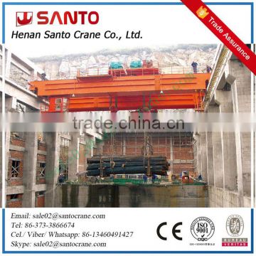 QE 7.5+7.5Ton Double Hoist Trolley EOT Crane For Middle East Area