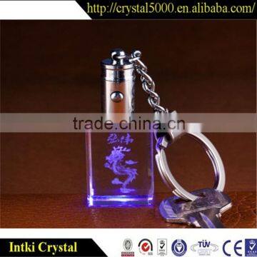 wholesale hot-sale LED crystal keychain