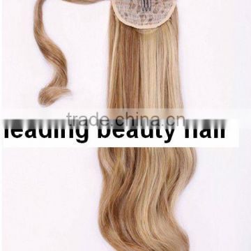 fashion human hair ponytail