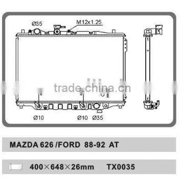 auto radiator for MAZDA 626/FORD 88-92 AT