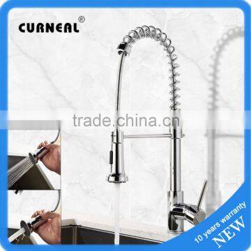 No.K057B Desk Mounted Chrome Palting Kitchen Faucet, Brass Kitchen Mixer Taps