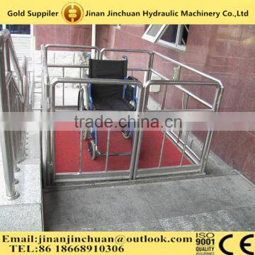 250kg Disable People Manual Platform Lift/Old People Construction Vertical Platform Lift