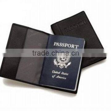 Promotional PU leather passport holder