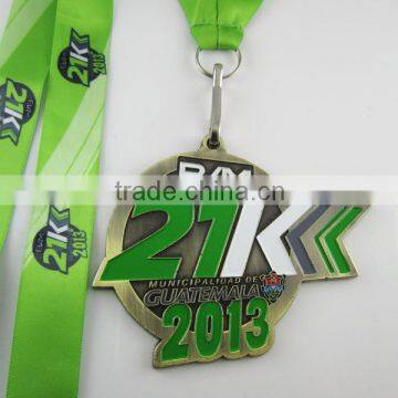 Custom sport running medallion