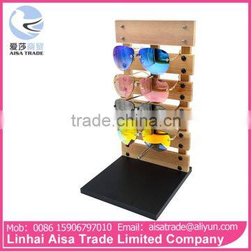 Cheap Price China Factory Wooden Sunglasses Display Kiosk
