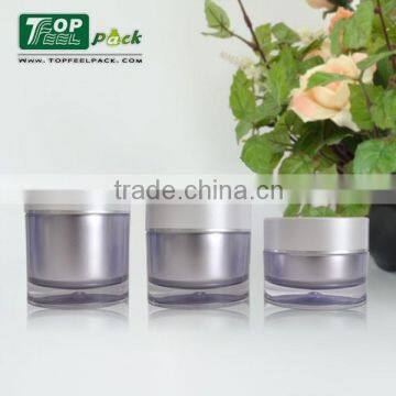 15g 30g 50g Acrylic Plastic Jar With Screw Cap for Cosmetic Cream