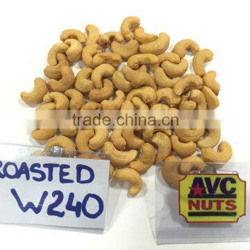 Vietnam roasted cashew W240 AFI standard