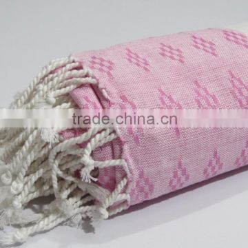 Organic Cotton Fouta Bath and Beach Towel Tunisian Sauna Towels Wholesale