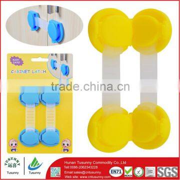 Baby Safety Sliding Doors Locks Small Plastic Door Lock photo-6