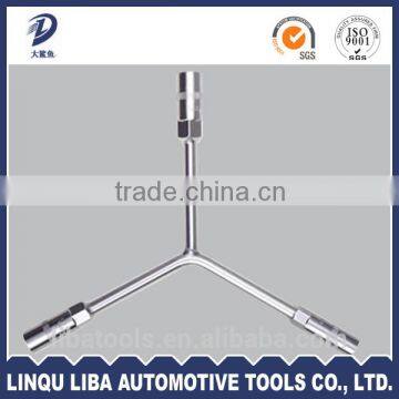 China Supplier Wholesale High Quality Carbon Steel Y Type Wheel Wrench