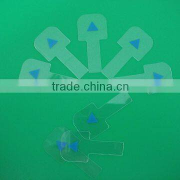 aa plastic insulation strip for coin battery