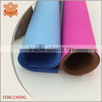 Wholesale non-slip anti-bacterial colorful pu synthetic leather