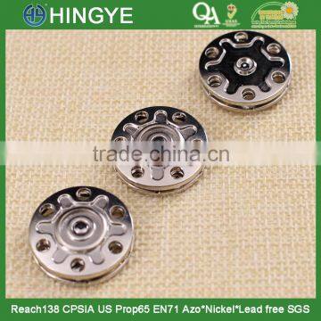 Wholesale zinc alloy snap button for coat 15755