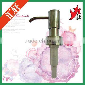 Wholesales high quality plastic ABS in Chrome shampoo pump