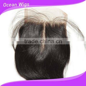 Cheap Full Silk Lace Human Hair Front Closure photo-3
