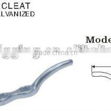 Steel Zinc Plated 67*12mm Flag Halyard Cleat in China Rigging Karabiner Manufacturer photo-4