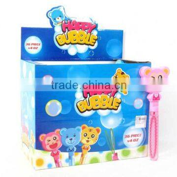 Kid Soap Bubble Toy 36pcs Colorful Animal Clap Bubble Stick