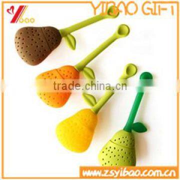 Food garde Pear design Silicone tea infuser