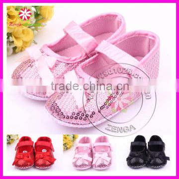 HOT Fashion Infant Toddler Baby Sequin Shoes