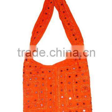 Beautiful Bohemian Shoulder Sling Bag,textile handcrafted Bohemian HIppie Tribal work shoulder bags