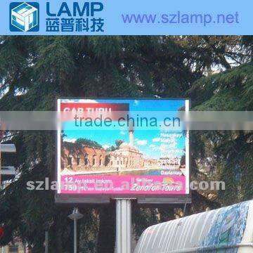 LAMP P10 outdoor LED road standing sign