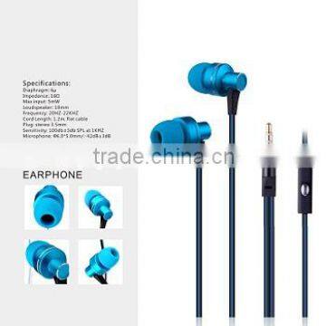 braided cable running earphone connector