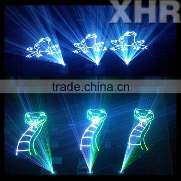 XHR 3w Stage Disco Laser Show Lighting Rgb Full Color Animation dj Laser Lights photo-5