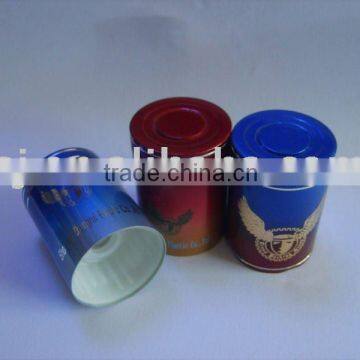 aluminum top opening bottle cap