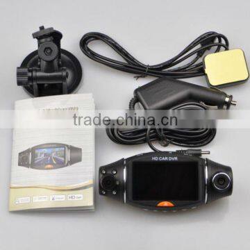 night vision car dvr+GPS+2 cameras SC310