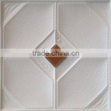 wall Decoration Leather 3d wall panel for background and ceiling panel new