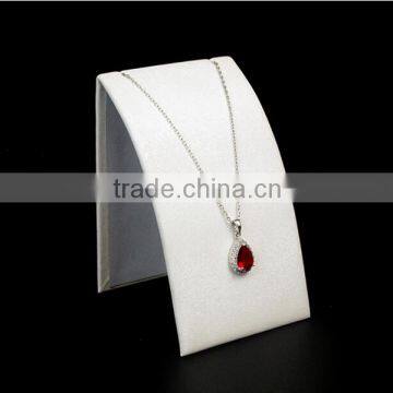 Cheap Jewelry store leather necklace display for sale