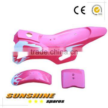 MINI MOTO DIRT BIKE FLAME PLASTICS KIT