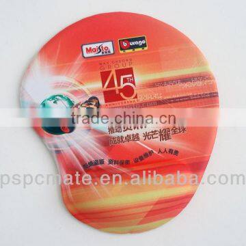 mouse pad with wrist/arm support as gift item 2013