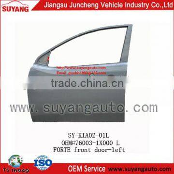 Auto metal body parts Forte front door